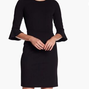 Donna Morgan Black Bell sleeve Dress